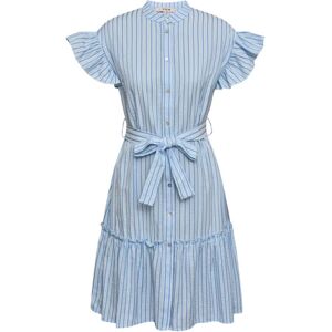 A-View Bell Dress - Blue 40