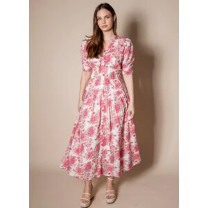 MISSMAYA Fabienne Dress - Rasberry L