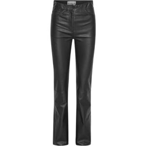 REMAIN Birger Christensen Stretch Leather Pants - Black 36