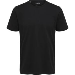 Selected Homme Aspen Ss O-Neck Tee W - Black S