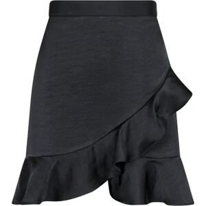 Neo Noir Bekka Heavy Sateen Skirt - Black 40