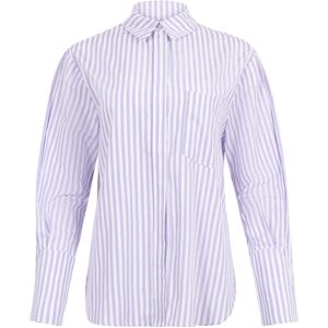 NORR Helen Shirt - Lilac Stripe 38