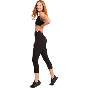 Boody Bambus High Waisted Motivate Tights 3/4 Svart - 1 Stk