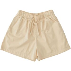 Tekla Poplin - Pyjamas Shorts - Khaki Large