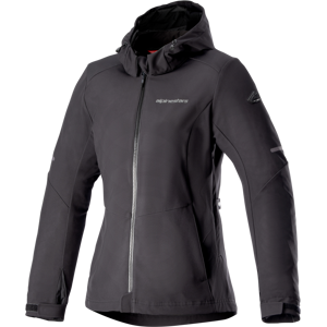 Alpinestars MC-Hoodie  Stella Neo Vanntett Dame Svart