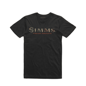 Simms Logo T-Shirt Black S