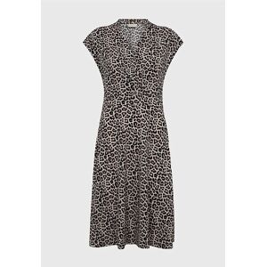 Freequent Leopardmønstret Jersey-kjole Yrsa Female