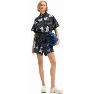 Desigual Map playsuit - BLUE - XL