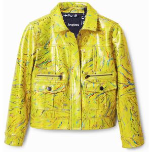 Desigual Arty straight jacket - YELLOW - L