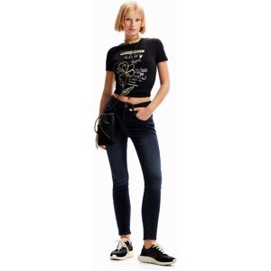 Desigual Push-up skinny jeans - BLACK - 38