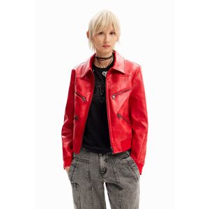 Desigual Retro biker jacket - RED - L