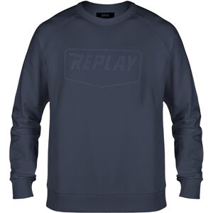 Replay Logo Genser S Blå