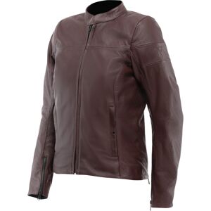 Dainese Itinere Damer Motorsykkel Leather Jacket 40 Rød