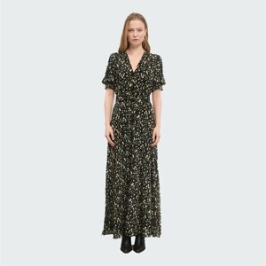 Camilla Pihl Eleni Dress - Black Branch Print Sort M