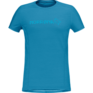 Norrøna Women's Falketind Equaliser Merino T-Shirt Hawaiian Surf XS, Hawaiian Surf