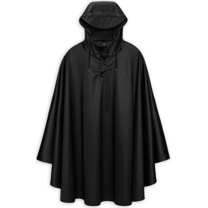 Rains Women's Cape W3 Black Grain S, Black Grain