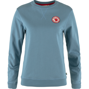 Fjällräven Women's 1960 Logo Badge Sweater Dawn Blue S, Dawn Blue