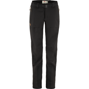 Fjällräven Women's Keb Eco-Shell Trousers Black XL, Black
