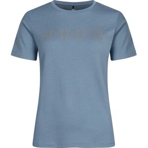 Gridarmor Women's Larsnes Merino T-Shirt Blue Shadow S, Blue Shadow