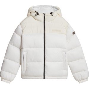 Napapijri Women's Hornelen Puffer Jacket White Whisper L, White Whisper