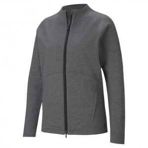 Puma W Cloudspun Fullzip - Mørk Grå - Dame jakke