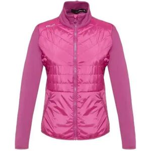 Ralph Lauren Cool Wool Full Zip Jakke Dame Rosa Xl