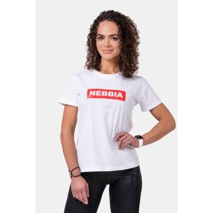 NEBBIA Basic T-skjorte Woman - Hvit - S