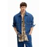 Desigual Denim jacket with pockets - BLUE - S