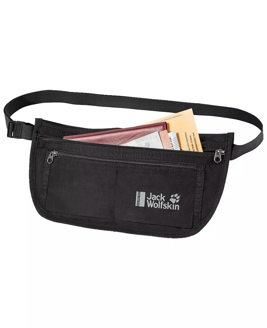 Jack Wolfskin Document Belt Rfid -  - Lommebok - Svart -