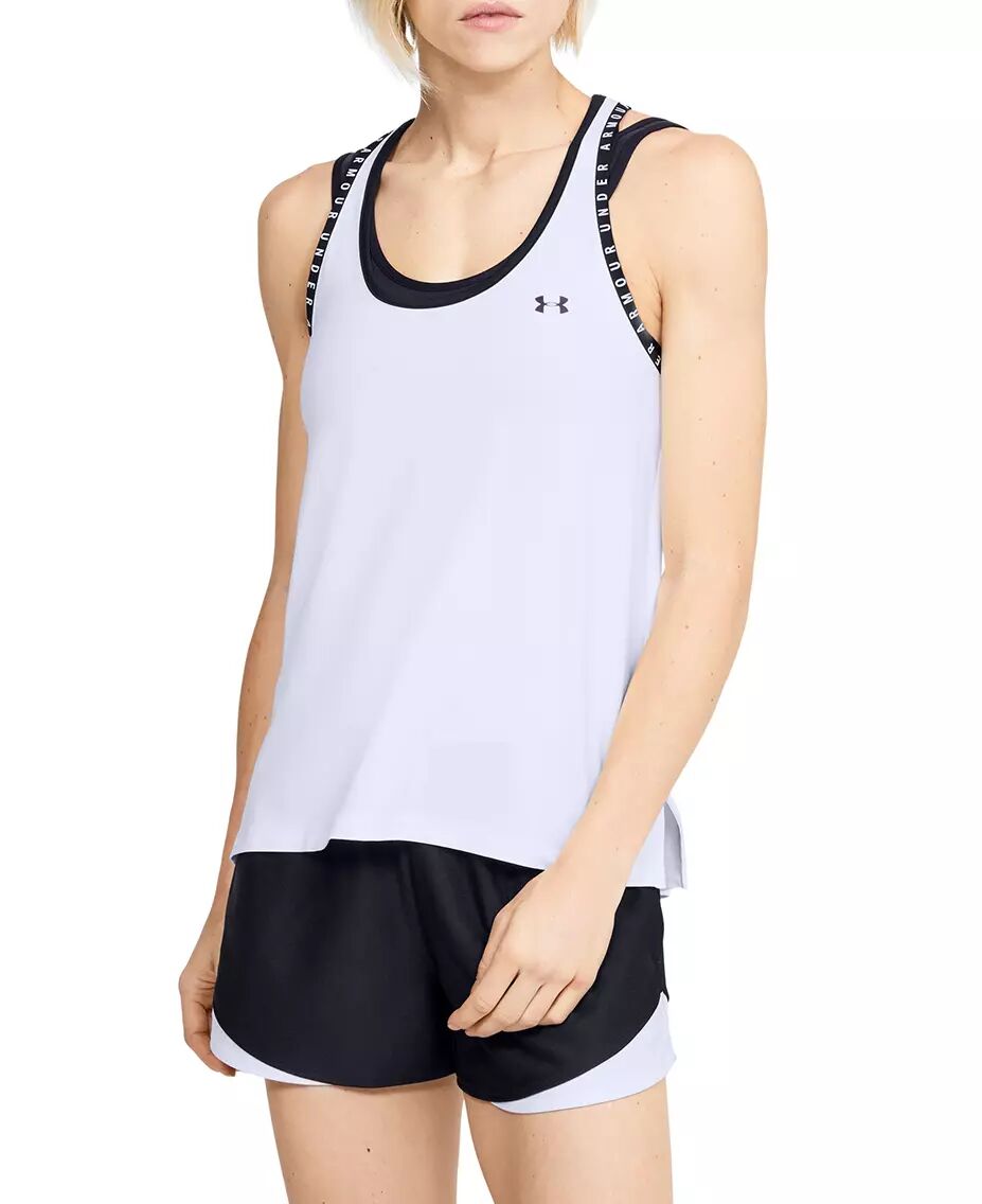 Under Armour Knockout Tank W - Singlet - Hvit - MD