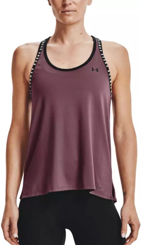 Under Armour Knockout Wmn - Tank - Ash Plum - SM