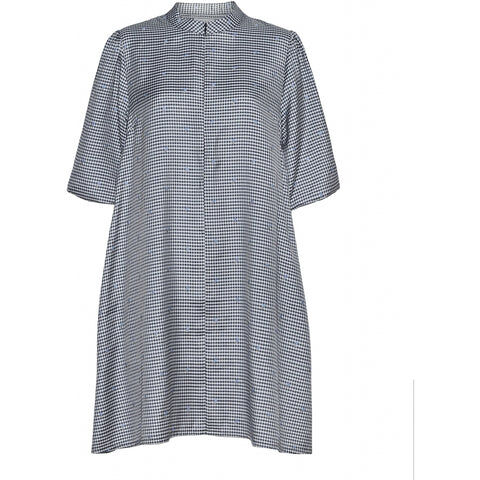 NORR Tanja Dress - Grey CheckGrå