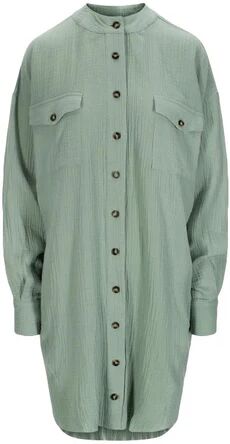 IBEN Jett Shirt Dress FRE - Chinois GreenGrønn