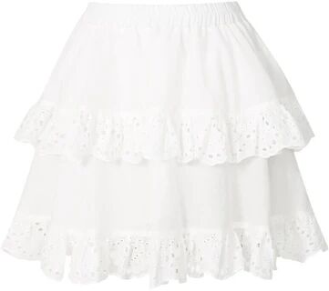 Line of Oslo Chloe Lace Skirt - WhiteHvit