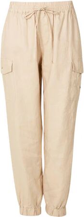 Line of Oslo Spirit Linen Trousers - SandBeige