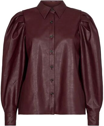 Designers Remix Marie Sleeve Blouse - BurgundyRød