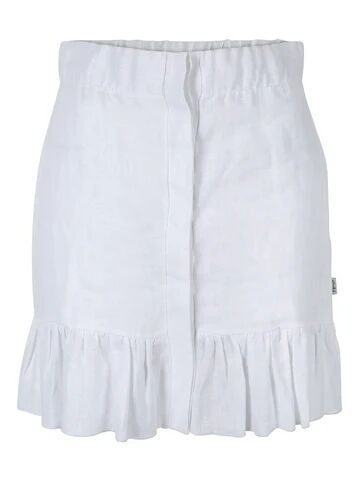 Ella & il Hana Linen Skirt - WhiteHvit