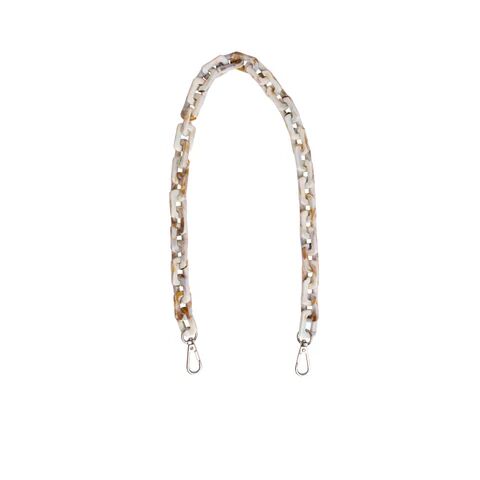 HVISK Squared Chain Handle - Milky WhiteHvit