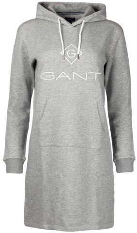 Gant Lock Up Hoodie Dress - Grey MelangeGrå