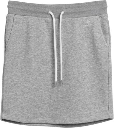 GANT Lock Up Sweat Skirt - Grey MelangeGrå