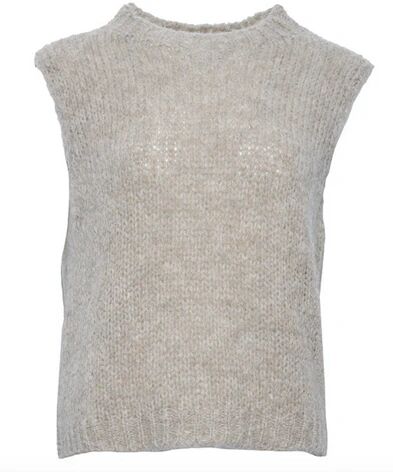 Noella Kala Vest Wool - SandBeige