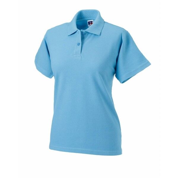 Russell Athletic F Classic Cotton Polo - Skyblue
