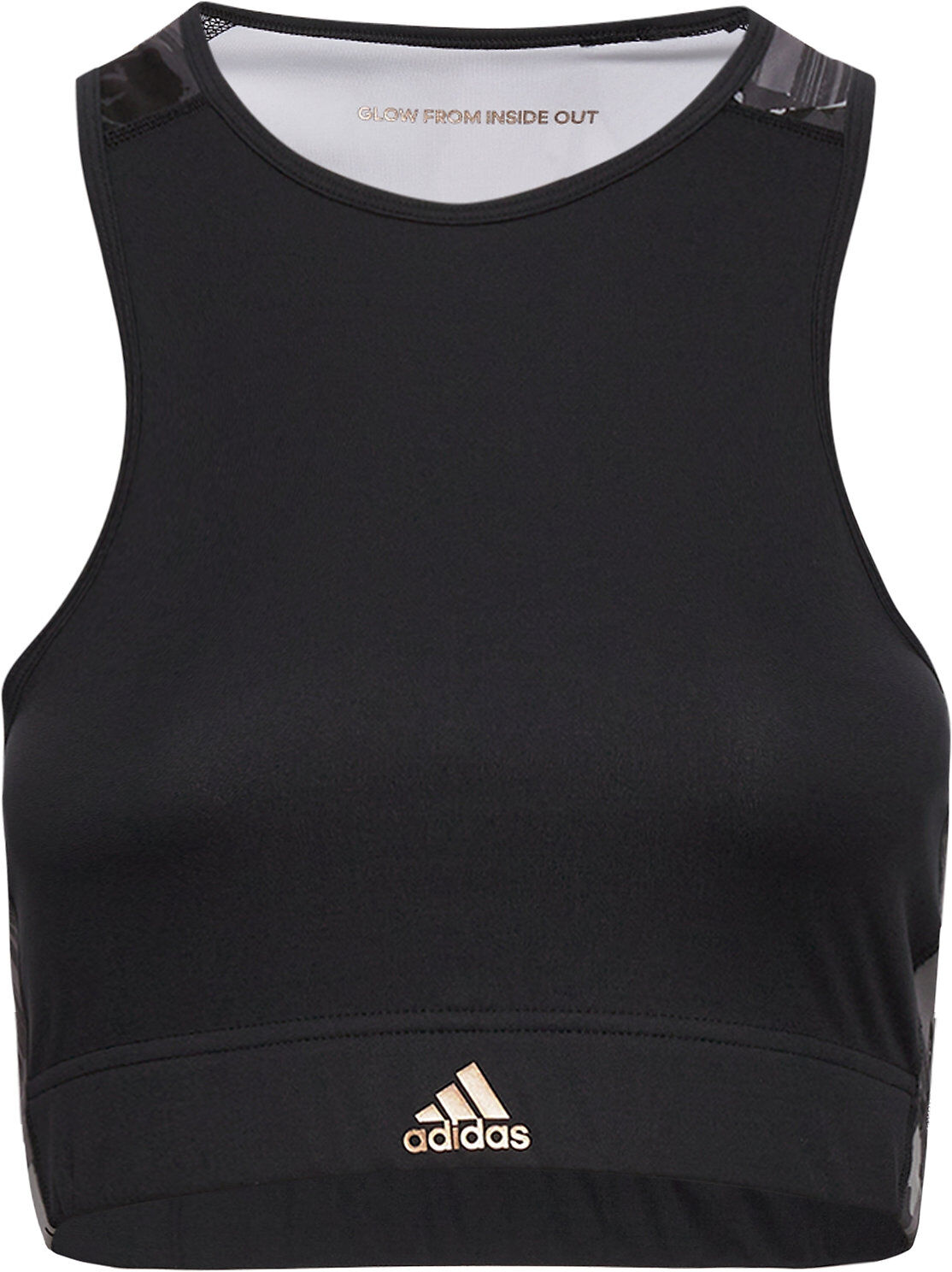 adidas Performance W U-B-U B Top Crop Tops Svart Adidas Performance