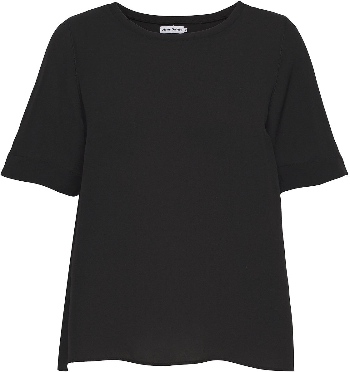 Ahlvar Gallery Pim Tee Blouses Short-sleeved Svart Ahlvar Gallery