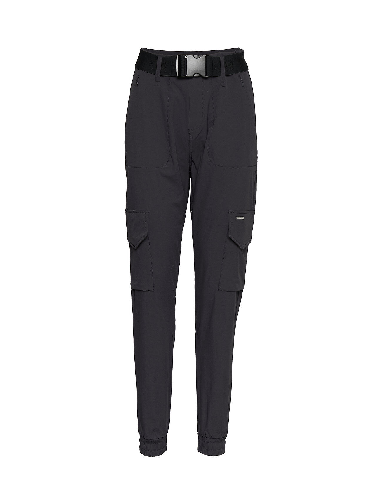 AIM'N Black Cargo Pants Uformelle Bukser Svart AIM'N