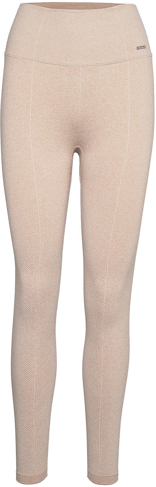 AIM'N Beige Luxe Seamless Tights Running/training Tights Beige AIM'N