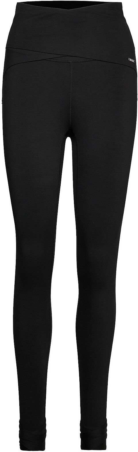 AIM'N Black Sculpting Wrap Tights Running/training Tights Svart AIM'N