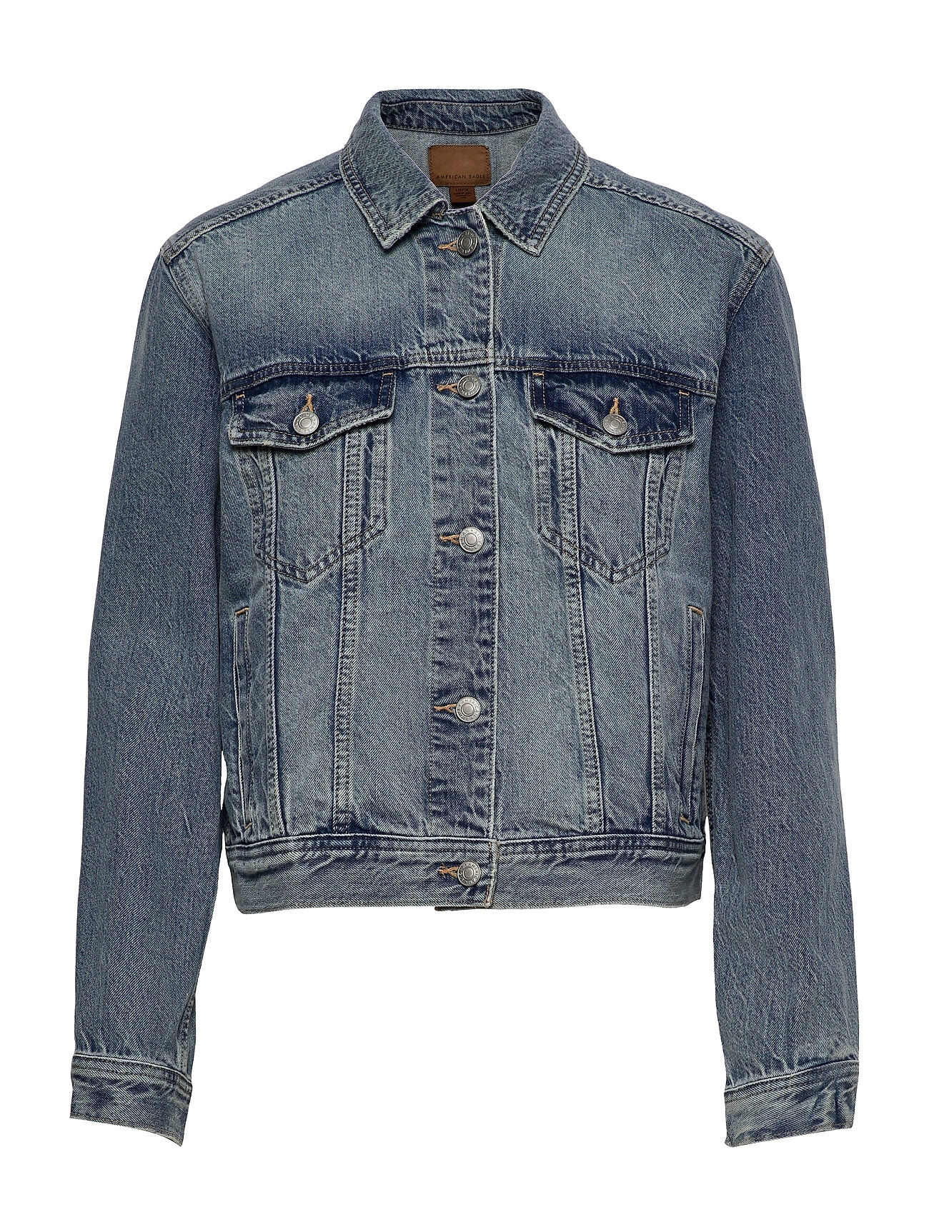 Eagle Ae Classic Denim Jacket Dongerijakke Denimjakke Blå American Eagle