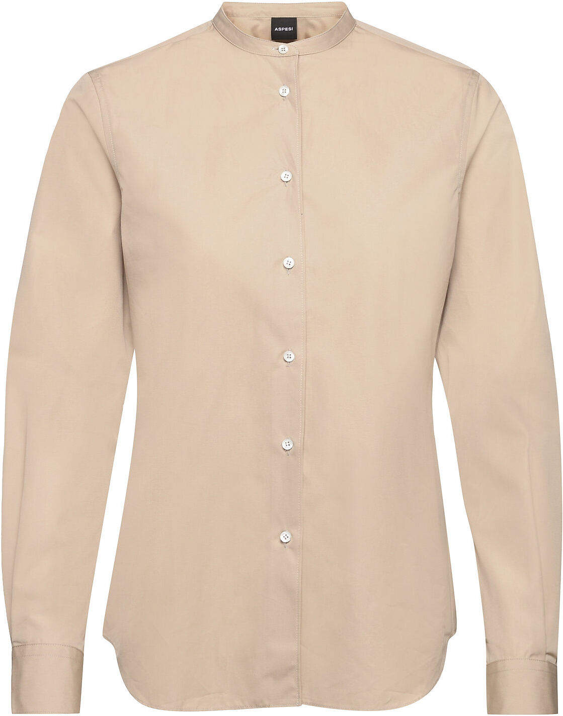 Aspesi Camicia Mod.5416 Langermet Skjorte Beige Aspesi