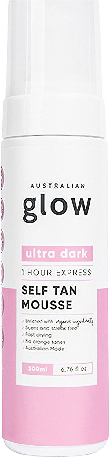 Australian Glow Hour Express Self Tanning Mousse Hudpleie Brun Australian Glow